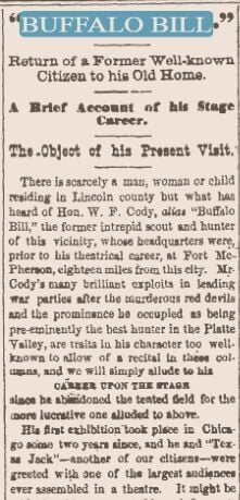 Buffalo Bill story, NP Enterprise, 7-25-1874, p. 3.JPG